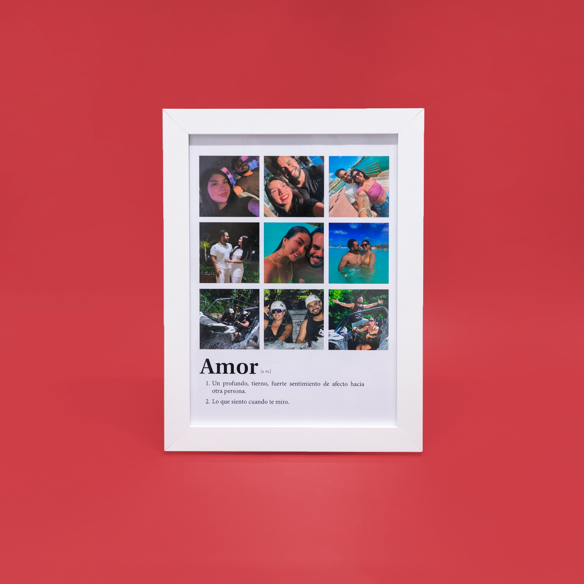 Cuadro Collage - Amor