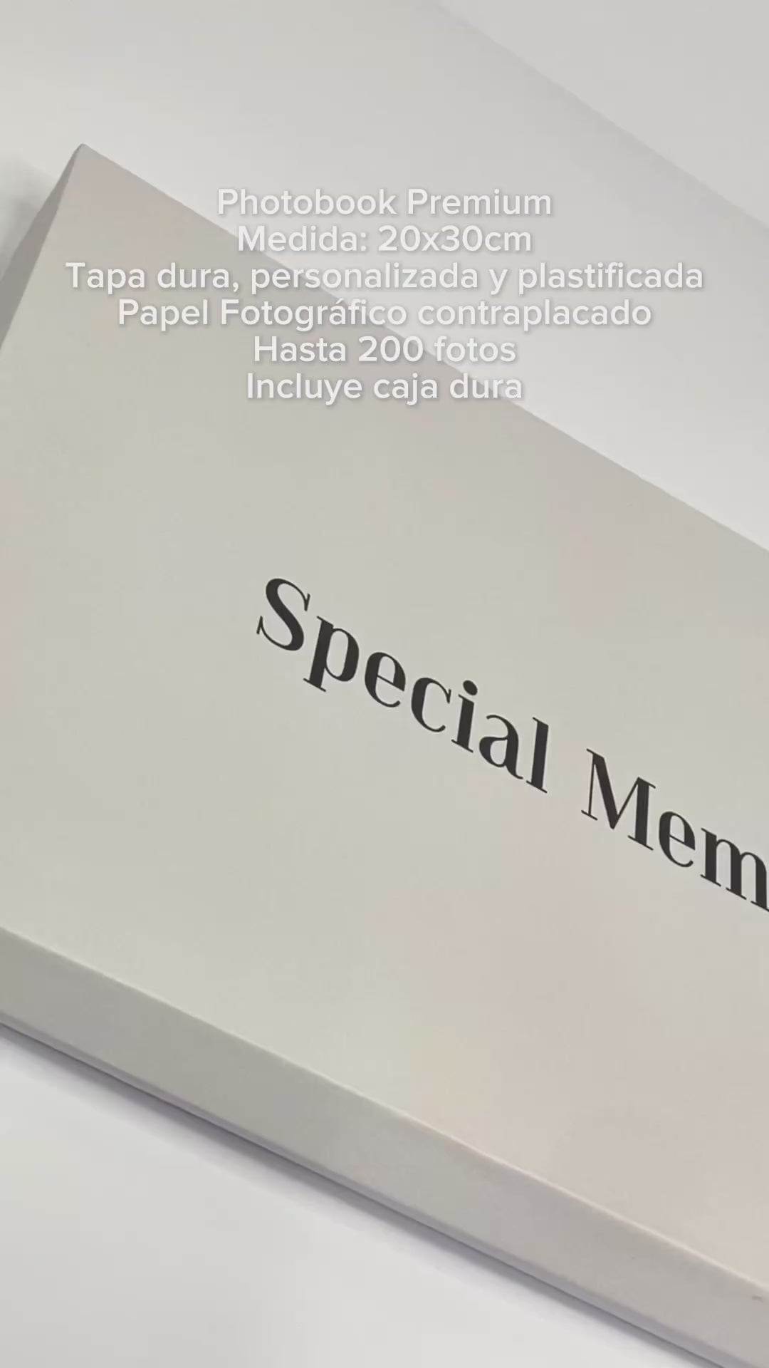 Photobook Premium Vertical -  Papel fotográfico  20 x 30 cm