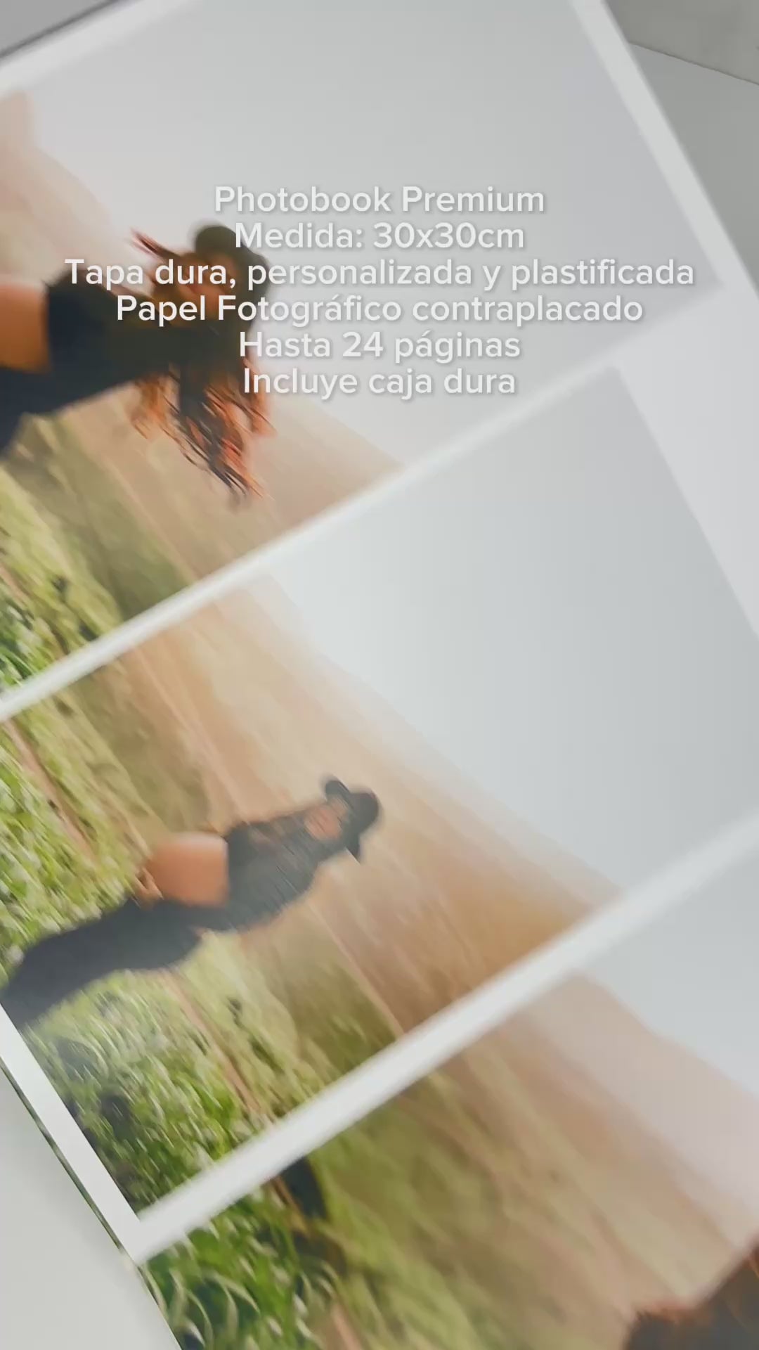 Photobook  -  Papel fotográfico 30 x 30 cm